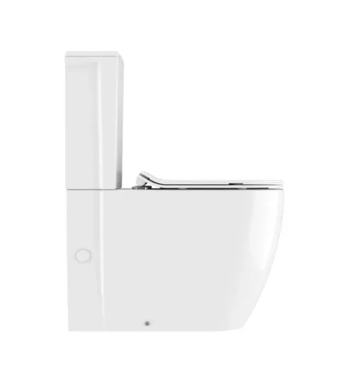 Crosswater Kai X Compact Close Coupled Toilet with Cistern and Soft Close Seat - Image 2