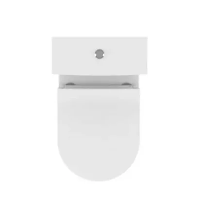 Crosswater Kai X Compact Close Coupled Toilet with Cistern and Soft Close Seat - Image 5