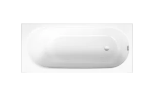 Bette Comodo Single Ended Shower Bath Gloss White (Multiple Sizes)