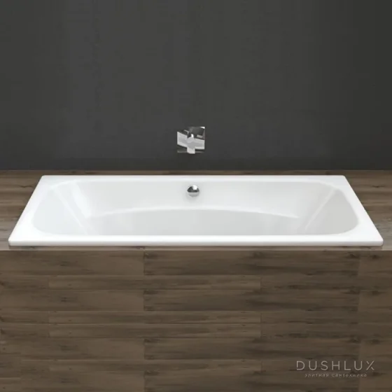 Bette Duo Double Ended Bath 1800 x 800mm with Overflow White (Feet Included) - Image 3