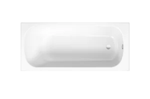 Bette Form Single Ended Shower Bath Foot end Overflow White (Multiple Sizes)