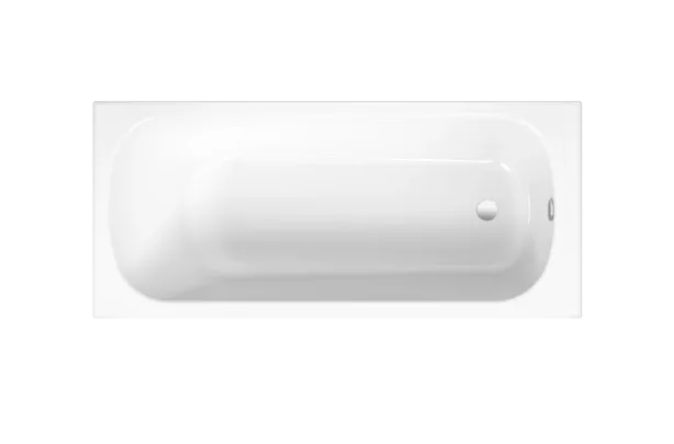 Bette Form Single Ended Shower Bath Foot end Overflow White (Multiple Sizes) - Image 1