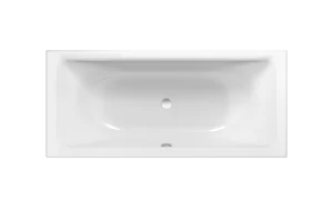 Bette Free Double Ended Bath with Overflow White (Feet Included)