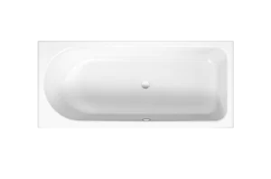 Bette Ocean Single Ended Shower Bath Right Hand Overflow White (Multiple Sizes)