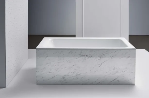 Bette Select Single Ended Shower Bath Foot end Overflow White (Multiple Sizes) - Image 2