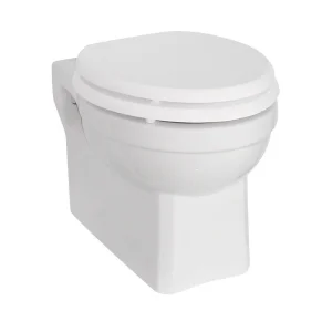 Burlington Wall Hung Toilet Pan and Soft Close Seat