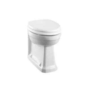 Burlington Back to Wall Toilet Pan and Soft Close Seat