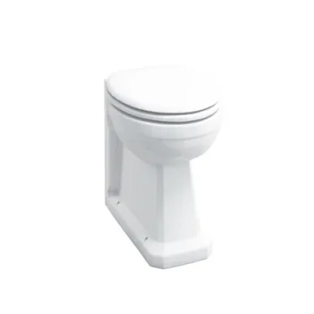 Burlington Regal Back to Wall Toilet Pan and Soft Close Seat