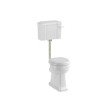 Burlington Low Level Close Coupled Toilet with 520 Lever Cistern (Seat Sold Separately) - Image 3