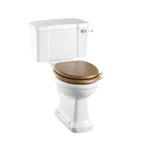 Burlington Close Coupled Toilet with 520 Lever Cistern (Seat Sold Separately)