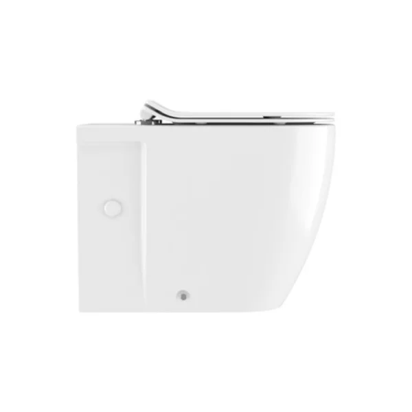 Crosswater Kai X Back to Wall Toilet Pan and Soft Close Seat