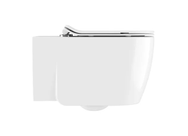 Crosswater Kai X Wall Hung Toilet Pan and Soft Close Seat - Image 1