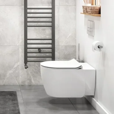 Crosswater Kai X Wall Hung Toilet Pan and Soft Close Seat - Image 2