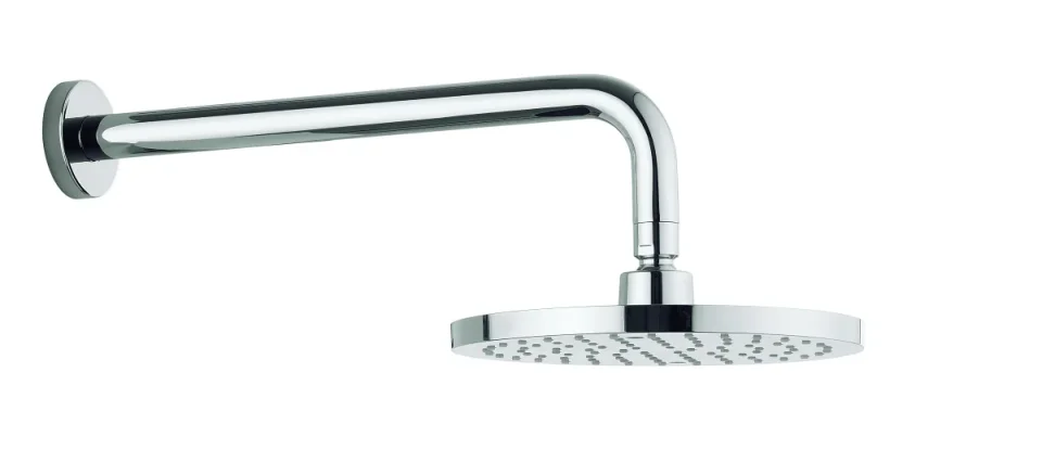 Crosswater MPRO 200mm Fixed Shower Head with Arm Chrome - Image 1