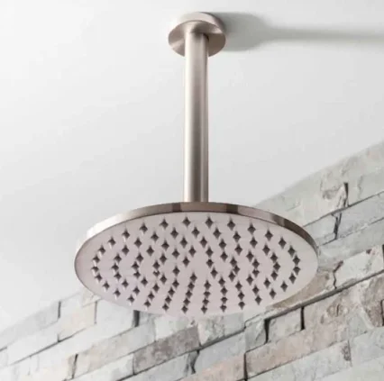 Crosswater MPRO 200mm Fixed Shower Head with Arm Chrome - Image 2