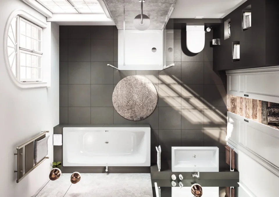 Kaldewei Cayono Duo Double Ended Bath with Overflow Alpine White (Multiple Sizes) - Image 6