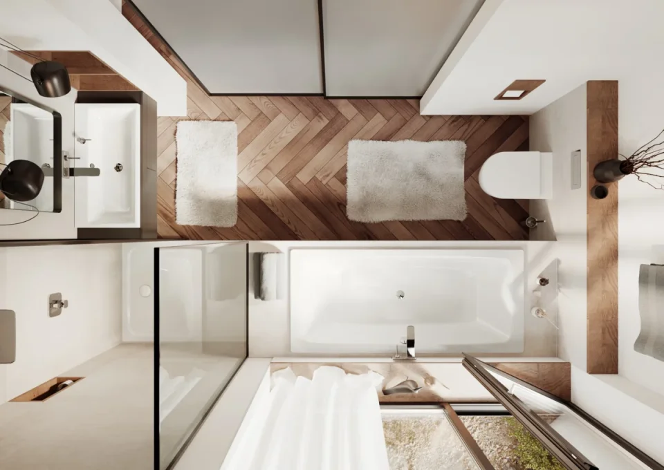 Kaldewei Cayono Duo Double Ended Bath with Overflow Alpine White (Multiple Sizes) - Image 7