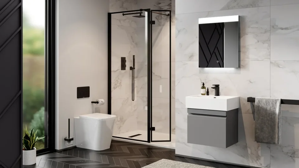 Saneux Matteo Back to Wall Rimless Toilet Pan and Soft Close Seat - Image 2