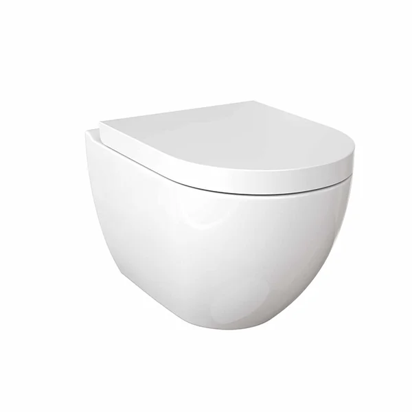 Saneux Prague Wall Hung Rimless Toilet Pan and Soft Close Seat