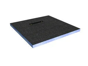 Abacus Elements Linear 300 Shower Tray 9x9 End