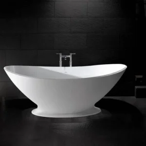 Bc Designs Plinth For Kurv Bath (white Only) White detail view - Image 3
