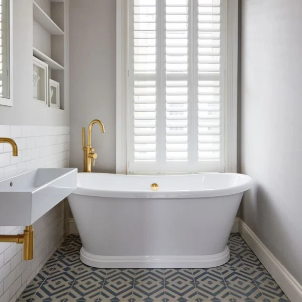 Bc Designs Sanded 1700mm Double Boat Bath Sanded