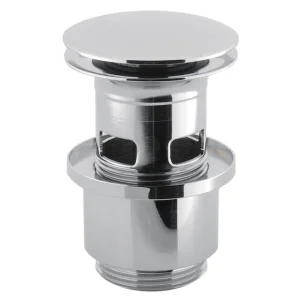 Crosswater Basin Click Clack Waste (Slotted) Chrome