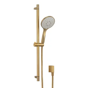 Crosswater Mpro Multi Handset 130mm Brushed Brass detail view - Image 4