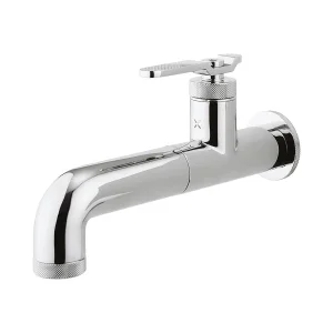 Crosswater Union Single Hole Wall Mounted Basin Mixer Tap Chrome