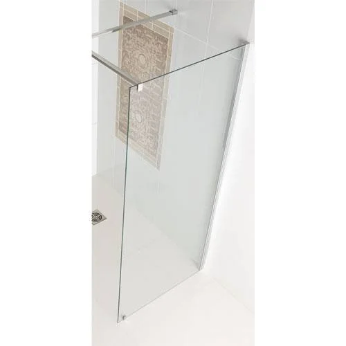 Eastbrook Corniche Easy Clean Walk-in End Panel For 700 Chrome