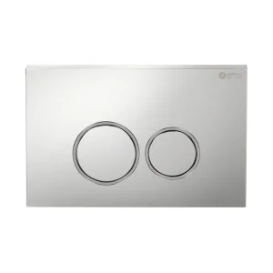 Eastbrook R Series Flush Plate Silver Grey detail view - Image 2