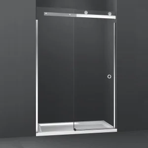 Merlyn 10 Series Sliding Door Left Hand 1600mm detail view - Image 3