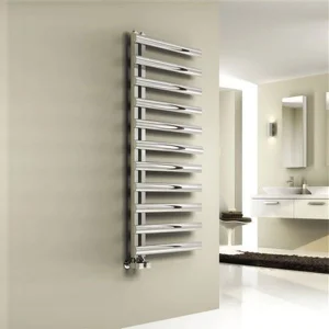 Reina Cavo 1230 X 500 Polished Stainless Steel Towel Rail detail view - Image 5