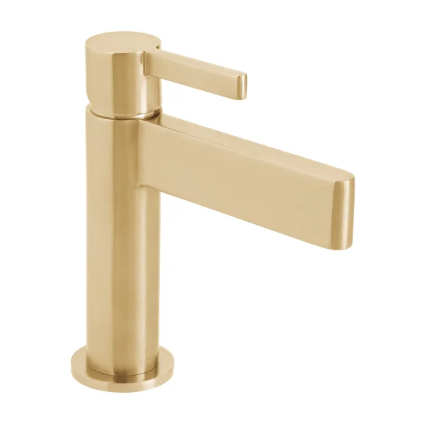 Vado Individual Edit Mono Basin Mixer Brushed Gold
