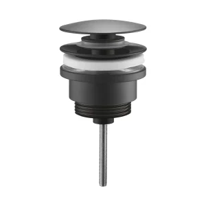 Just Taps Vos Universal Basin Waste (slotted And Unslotted) Matt Black