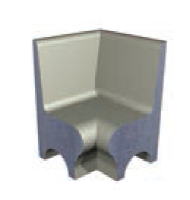 London Showers Em Highback Shower Seat Mitre