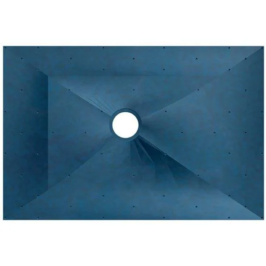 Eastbrook Biava Floor Former 1600mm X 1067mm (vinyl) - Blue