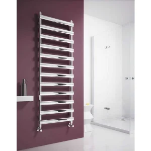 Reina Deno 500X1488 Polished Stainless Steel Towel Rail detail view - Image 3
