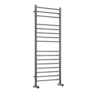 Reina Luna 600 X 1200 Flat Stainless Steel Towel Rail detail view - Image 3