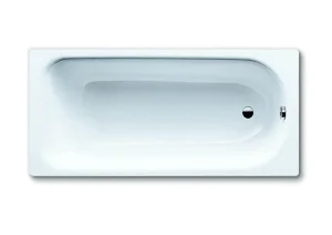 Kaldewei Saniform Plus 1700 X 750mm Bath - White - 2 Tap Hole (excl. Feet) detail view - Image 2