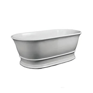 Bc Designs Bampton Bath 1555 X 740 (no Waste) Polished White detail view - Image 7