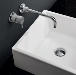 Crosswater Basin Click Clack Small 60 Chrome detail view - Image 2