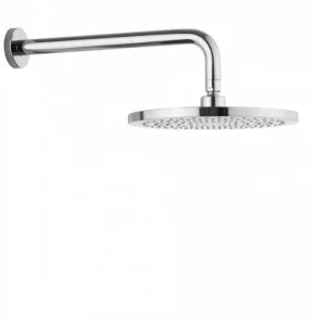 Crosswater Central Fixed Head 250mm Chrome detail view - Image 2