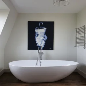 Jis Ouse 620 700 X 620mm Radiator For Central Heating Satin Stainless Steel detail view - Image 4