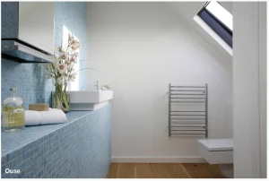 Jis Ouse 300 700 X 300mm Radiator For Central Heating Polished Stainless Steel detail view - Image 2