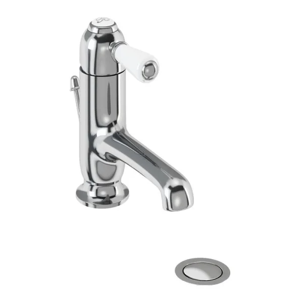 Burlington Chelsea Straight Basin 1 Tap Hole Chrome