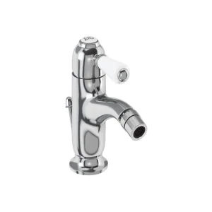 Burlington Chelsea Curved Bidet 1 Tap Hole Chrome