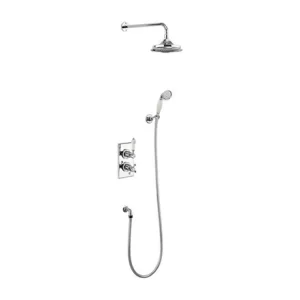 Burlington Trent 2 Outlet Concealed Divertor Shower Chrome