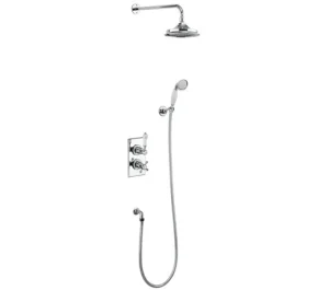 Burlington Trent 2 Outlet Concealed Divertor Shower Chrome