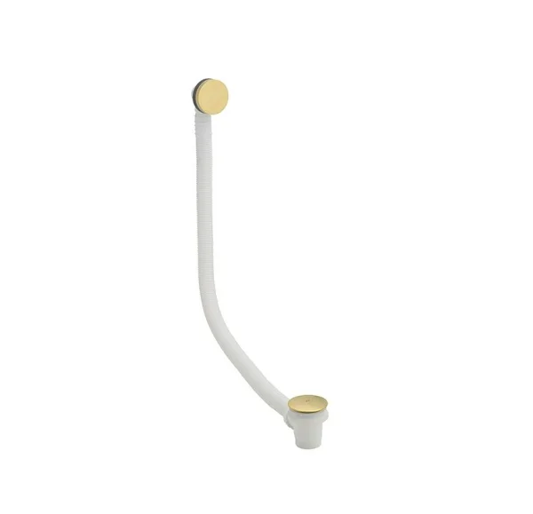 Crosswater Bath Click Clack Waste Brushed Brass